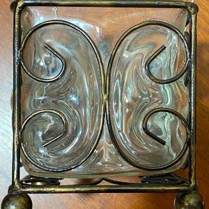 “LAWTON” CANDLEHOLDER by Home Interiors. (VALENTINE GIFT?)